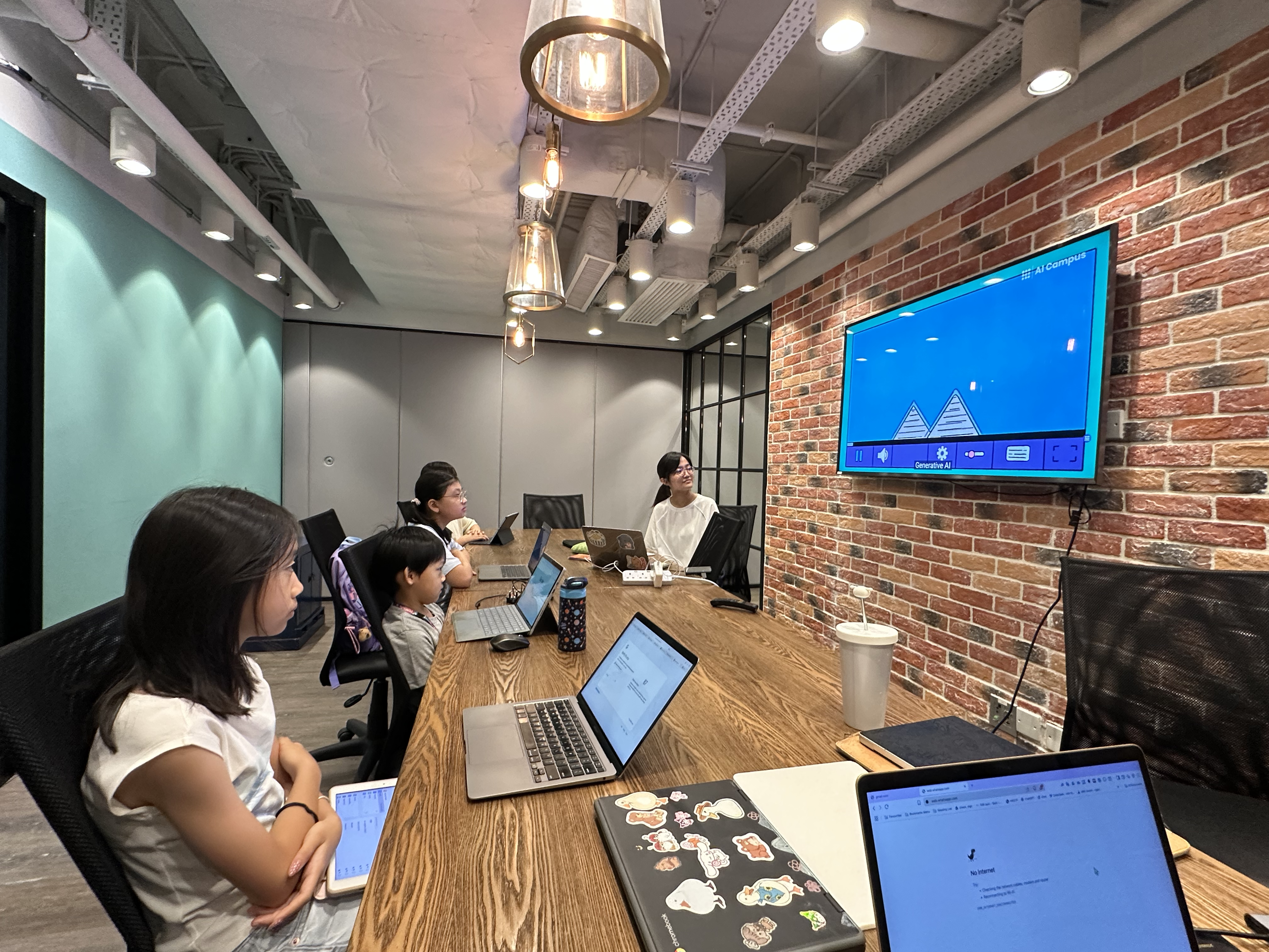 Students learning AI 3